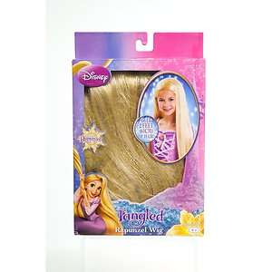 Disney Tangled Rapunzel Dress Up Costume Play Wig Over 2 Feet Hair 