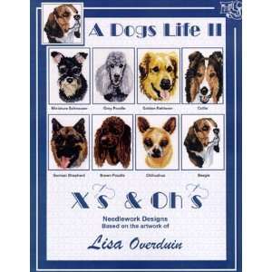    Dogs Life II, A   Cross Stitch Pattern Arts, Crafts & Sewing