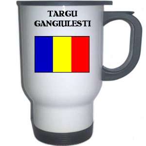  Romania   TARGU GANGIULESTI White Stainless Steel Mug 
