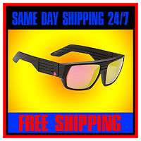 SPY Optic BLOK Sunglasses   MATTE BLACK with GREY MULTI LAYER  SAMEDAY 