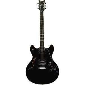  Schecter Corsair Electric Guitar, Gloss Black Musical 