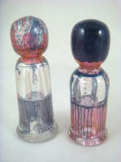 Vera Walther Germany Signed Blown Art Glass Figurines  
