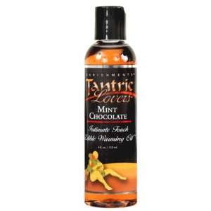  Tantric Lovers Intimate Touch Warming Oil, Mint Chocolate 