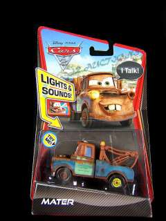Disney Pixar CARS 2 MATER TALKING TOW TRUCK Lights and Sound NEW V5083 