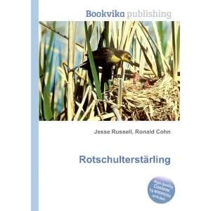  RotschulterstÃ¤rling Ronald Cohn Jesse Russell Books