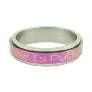  Love is Patient Spinner Ring Jewelry