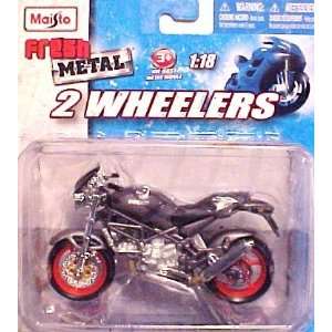  Maisto Fresh Metal 2 Wheelers Gray Ducati Toys & Games