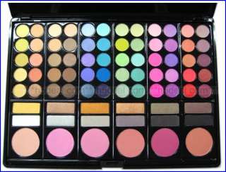 Pro 78 Color Makeup Blush & Eye shadow Powder Palette  