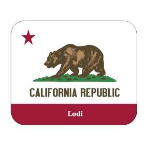  US State Flag   Lodi, California (CA) Mouse Pad 
