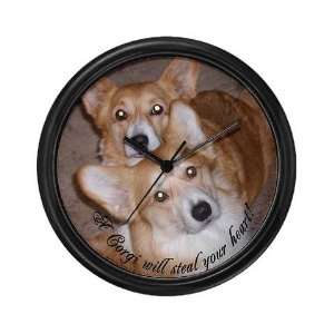  Corgi Pets Wall Clock by 