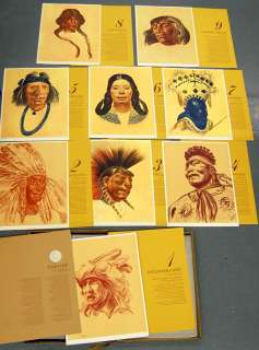 BOLESAW CYBIS American Indian Prints FOLIO ONE  