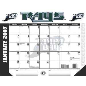Tampa Bay Rays 22x17 Desk Calendar 2007 