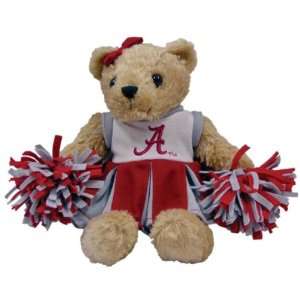   NCAA Cheerleader Bear with Sound Alabama Case Pack 16 
