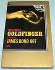 Goldfinger VHS James Bond 007 Sean Connery Ian Fleming  