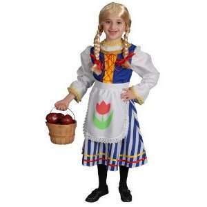   Dutch Girl Dress Child Halloween Costume Size 2T Toddler Toys & Games