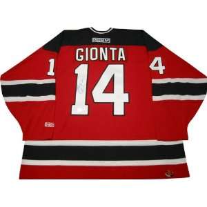 Brian Gionta New Jersey Devils Autographed Authentic Jersey