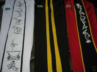 Capoeira pants.All sizes and colours.ZUMBAFITNESS.TaeBo  