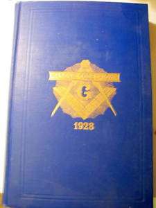 BOOK MASONIC CODE OF IOWA 1928  