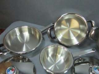   stahl water less cookware new never used includes care and use cd
