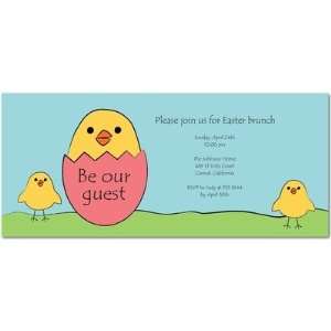  Studio Basics Easter Party Invites   Spring Chicken By Sb 