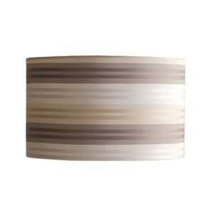   Ashley SLD39113 Striped Selby 13 Fabric Drum Shade