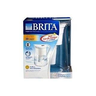 Brita Water Filtration System Kit 1 Pitcher (Large Capacity) Plus 2 