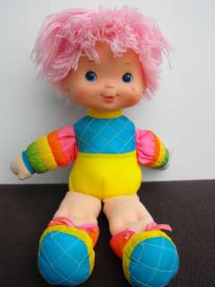Rainbow Baby Brite Vintage Plush Doll 1983 Hallmark 15  