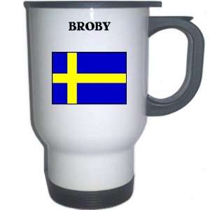  Sweden   BROBY White Stainless Steel Mug Everything 