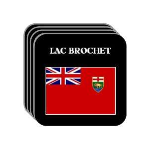  Manitoba   LAC BROCHET Set of 4 Mini Mousepad Coasters 