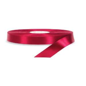  Midori, Inc   Garnet Red Double Faced Satin Ribbon   1 x 