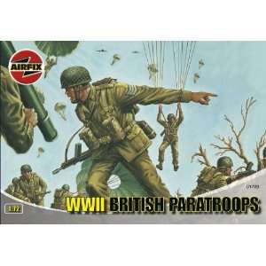  Airfix A01723 172 Scale WWII British Paratroops Figures 