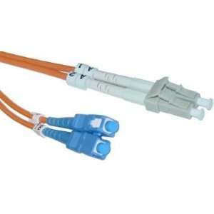  LC / SC, Multimode, Duplex Fiber Optic Cable, 62.5/125, 1 