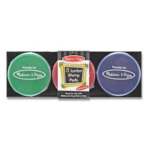   Quality value Jumbo Stamp Pads 3 Pcs By Melissa & Doug Toys & Games