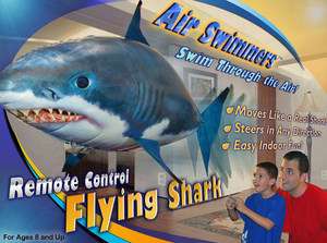 AIR SWIMMERS REMOTE CONTROL RC FLYING SHARK BRAND NEW IN HAND  SHIP 