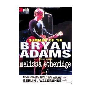  BRYAN ADAMS (Onstage) Summer of 96 Berlin 24th June 1996 