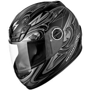 Scorpion Synergy EXO 400 Sportsbike Motorcycle Helmet   Silver / 2X 