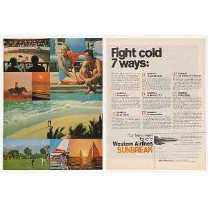   Sunbreak Fight Cold 7 Ways 2 Page Print Ad (16913)