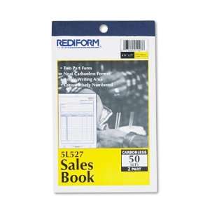  Rediform Sales Order Book, Carbonless, 2 Part, 4.25 x 6 