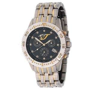   Blue Jays Silver/Gold Mens Legend Swiss Wrist Watch