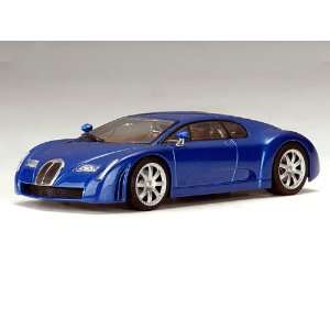 Bugatti EB 18.3 Chiron 1/43 Blue/Black Toys & Games