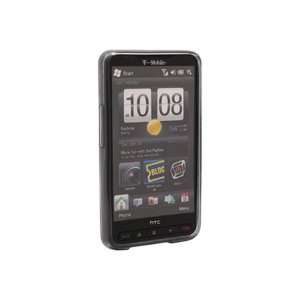  HTC HD2 Flexible TPU Skin Case   Smoke Cell Phones 