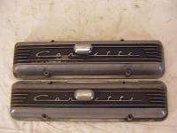   Small Block Chevy Corvette Aluminum Valve Covers With Breathers  