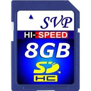  SVP 8GB High Capacity Secure Digital Card for SVP Cameras 