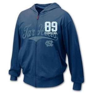  North Carolina Tar Heels Bumrush Zip Hooded Sweatshirt 