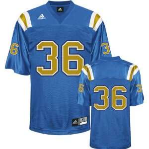  UCLA Bruins Football Jersey adidas #36 Light Blue Replica 