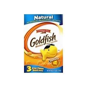 Pepperidge Farm Goldfish, Cheddar, 4.1 lbs (Pack of 3)  