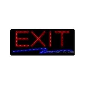  Exit Outdoor LED Sign 13 x 32