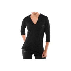  Womens Burnout 3/4 Sleeve Hoody Tops by Under Armour 
