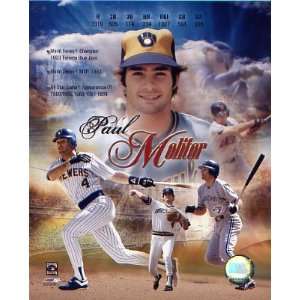  Paul Molitor Photo Legend 16 x 20