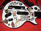 AUTOGRAPHED GUITAR HERO SKILLET & THOUSAND FOOT CRUTCH *ONE OF A KIND*
